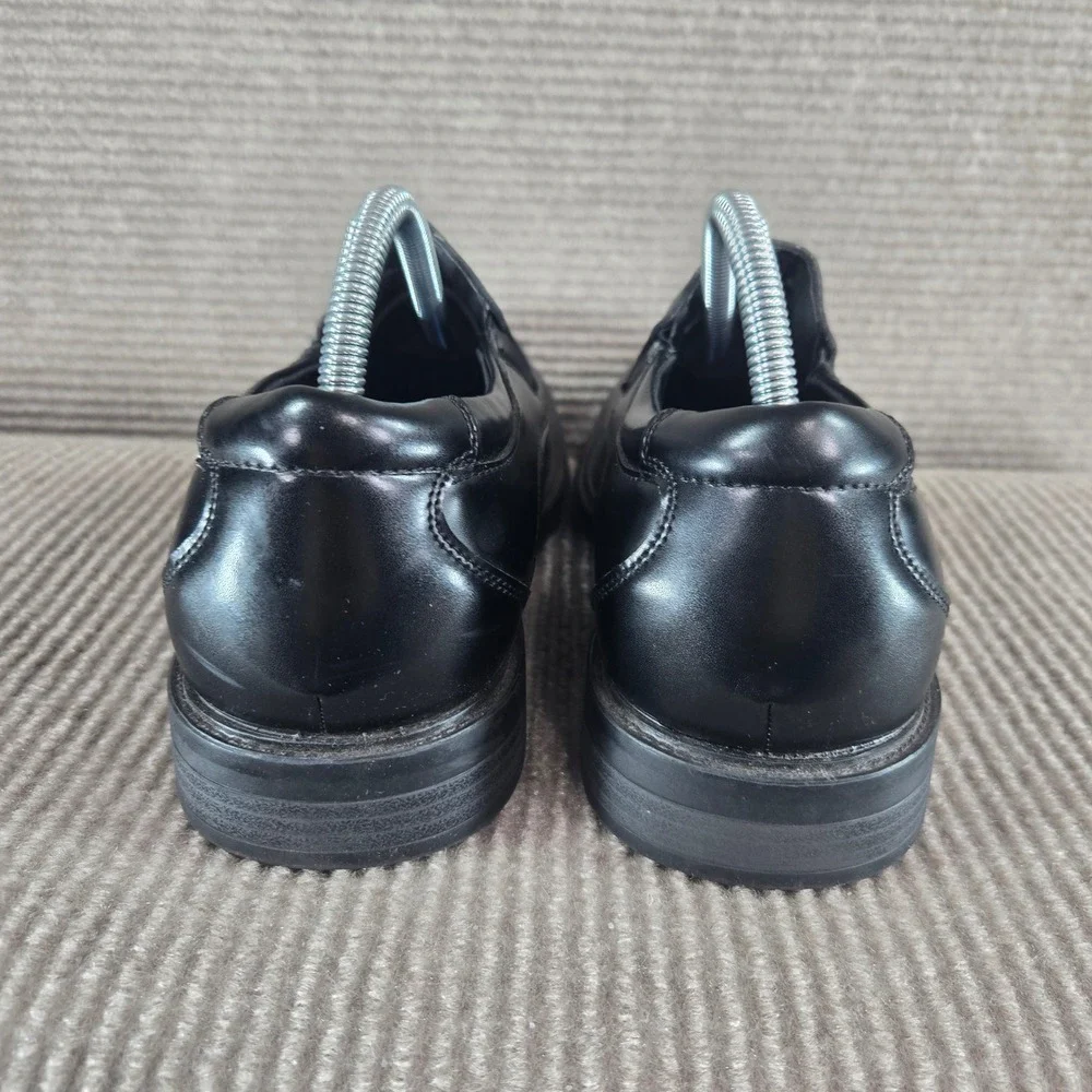 Dockers Mens 8M Black‎ Slip Resistant Bicycle Toe Loafers 90-36974